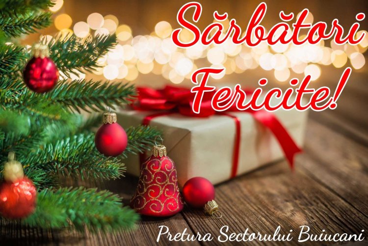 Sarbatori fericite alaturi de cei dragi si un an nou fericit!