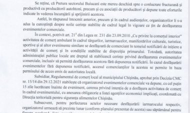 Precizările #PreturiiBuiucani privind autorizarea #EcoLocal Farmers Market Moldova Pe parcursul ultimilor ani, în sector...