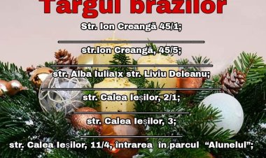 Comercializarea brazilor, în perioada sărbătorilor de iarnă 2022-2023
