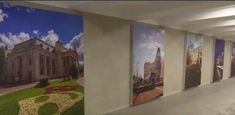 Încă un pasaj subteran renovat în sectorul Buiucani