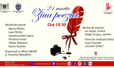 21 Martie - Ziua Mondială a Poeziei!