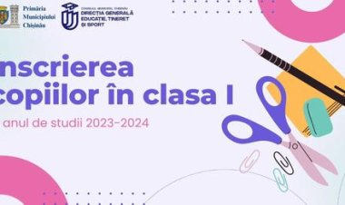 Pretura sectorului Buiucani: Depunerea actelor online pentru înscrierea copiilor din municipiul Chișinău în clasa I