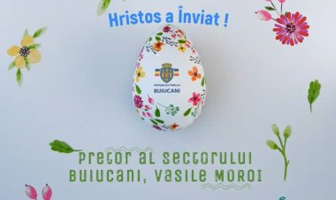 Fie ca bucuria Învierii Domnului să Vă aducă în suflet liniște, pace și fericirea de a petrece aceste sărbători lumina...