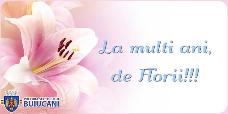 ???? De Florii, Pretura sectorului Buiucani Vă transmite cele mai frumoase gânduri și urări de bine! ???? Fie ca Sărbătoarea...
