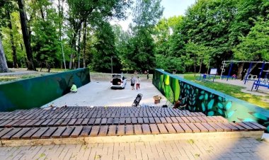 ✅Film în aer liber în Parcul „Butoiaș”. Lucrările de reabilitare a cinematografului din Pădurea-parc „Butoiaș”, sectorul...