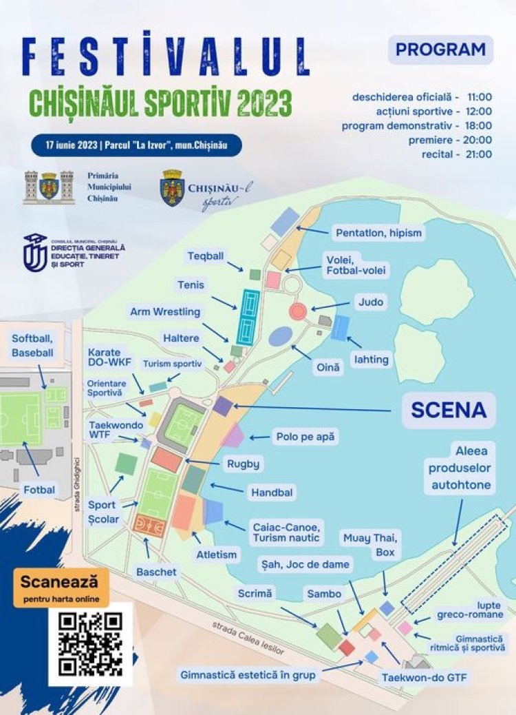 Harta interactivă a evenimentului Chișinăul Sportiv 2023! Într-un efort de a oferi participanților o experiență compl...