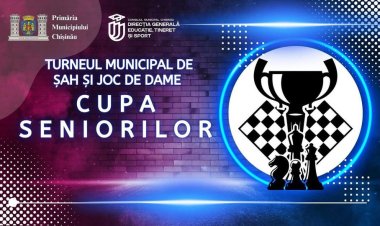 ♟️Turneul municipal de șah și joc de dame „Cupa seniorilor”- închiderea oficială ‼️Sâmbătă, 19 august, ora 15:30, va ave...
