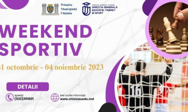 ✅Evenimente sportive care se desfășoară în perioada 31 octombrie – 04 noiembrie 2023 în municipiul Chișinău. ????Turneul i...
