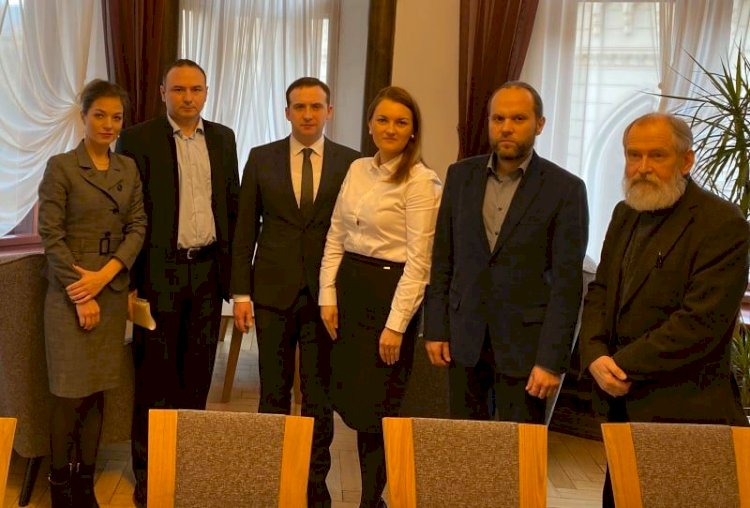 Delegația preturii sectorului Buiucani în orașul Riga.