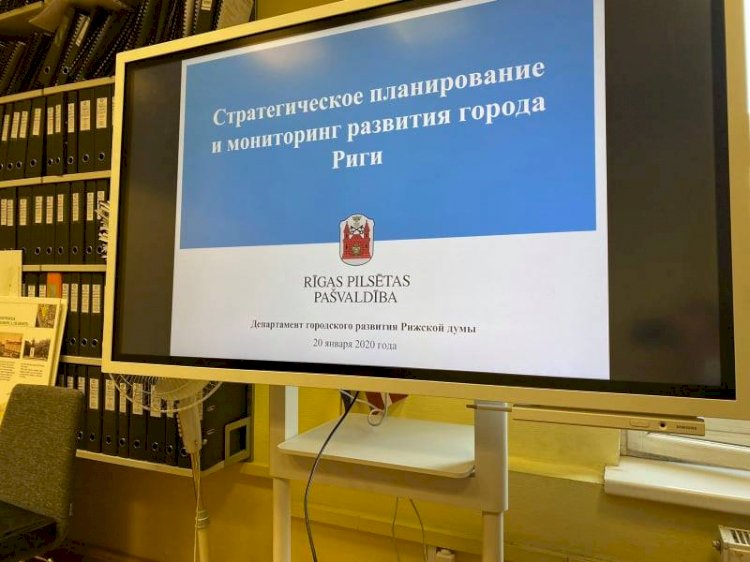 Delegația preturii sectorului Buiucani în orașul Riga.
